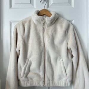 SO Kids Faux Fur White Jacket